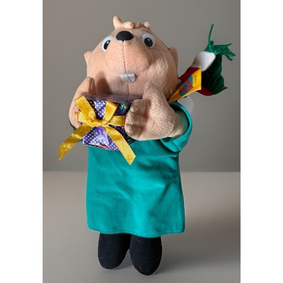 Alvin & The Chipmunks Christmas Plush Lot 3pc Alvin Simon Theodore w/ Tags 13” - Picture 3 of 7